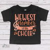 Newest Member Of The Choir, Baby Gift, Shower Gift, Music Gift, Super-Soft Infant Jersey T-Shirt