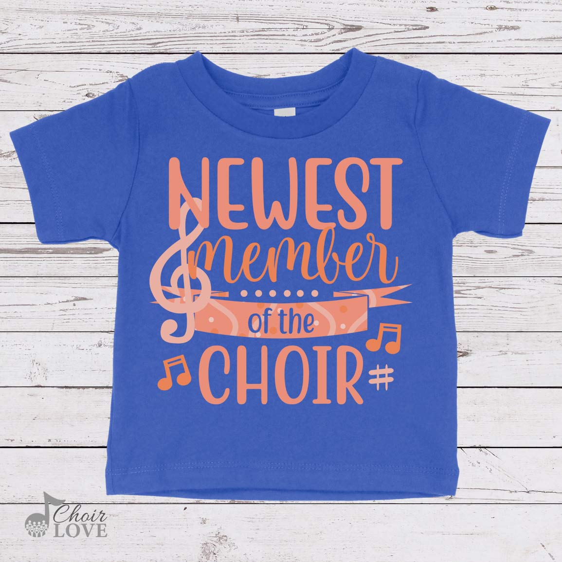 Newest Member Of The Choir, Baby Gift, Shower Gift, Music Gift, Super-Soft Infant Jersey T-Shirt