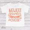 Newest Member Of The Choir, Baby Gift, Shower Gift, Music Gift, Super-Soft Infant Jersey T-Shirt