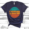Retro Musical Notes, Gift For Him, Music Sunset, Music Gift, Gift For Musician, Singer, Chorister, Unisex Jersey Short-Sleeve Tee