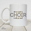 Most Likely To Hit A High Note Only Dogs Can Hear, Music Gift, Choir Gift, Singer Gift, 11 oz. Black Mug