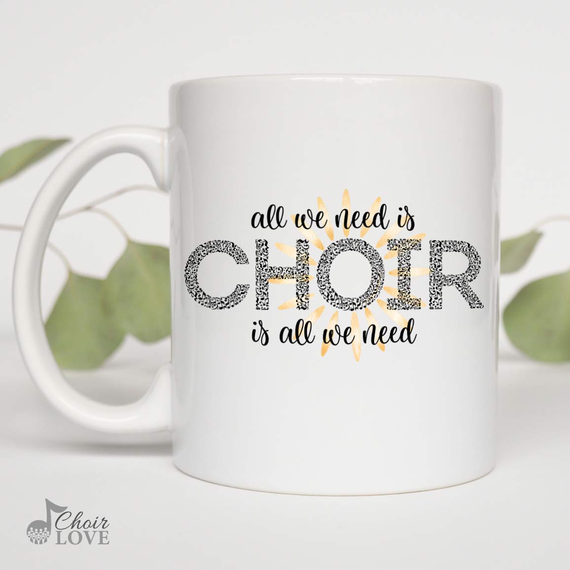 Most Likely To Hit A High Note Only Dogs Can Hear, Music Gift, Choir Gift, Singer Gift, 11 oz. Black Mug