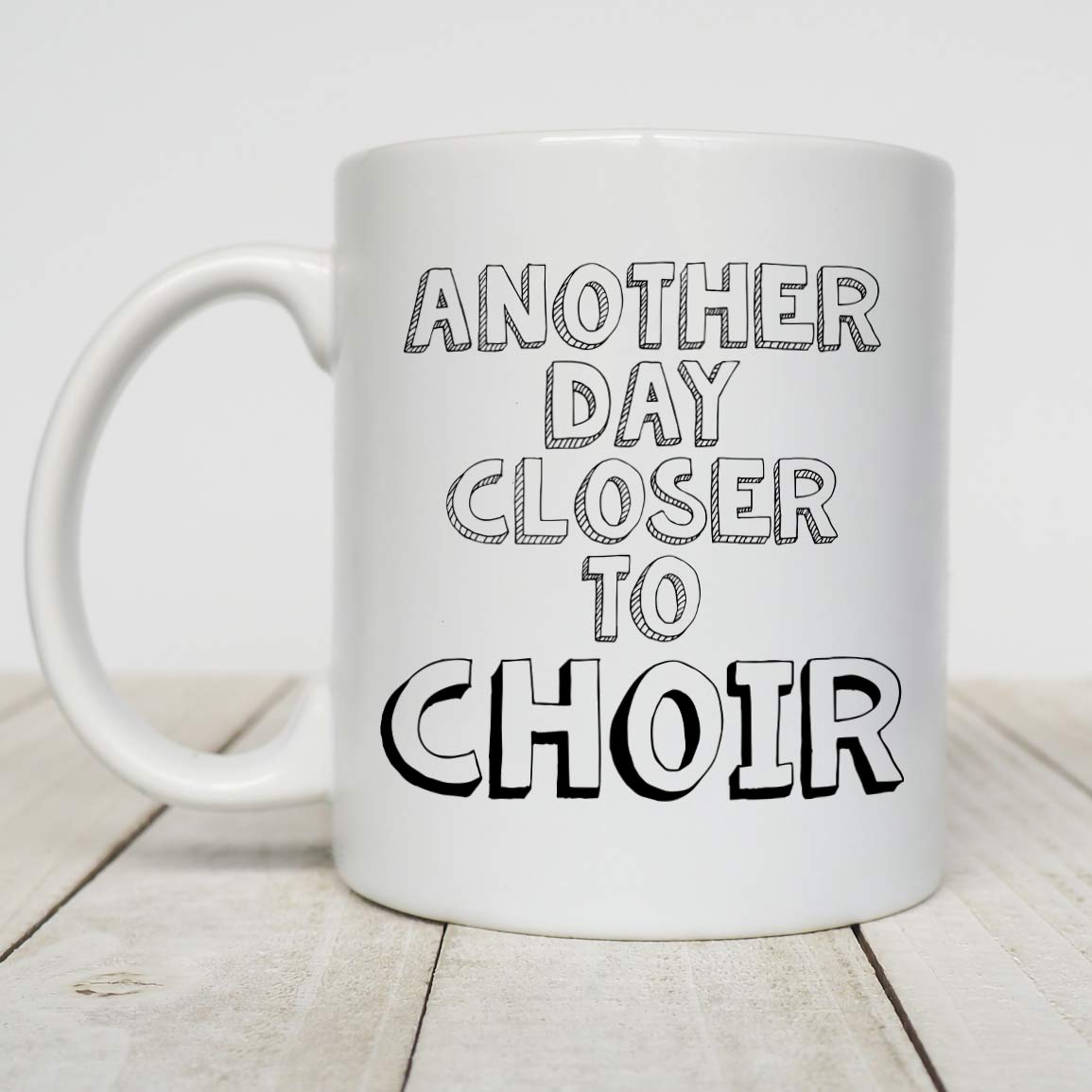 Most Likely To Hit A High Note Only Dogs Can Hear, Music Gift, Choir Gift, Singer Gift, 11 oz. Black Mug