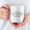 Most Likely To Hit A High Note Only Dogs Can Hear, Music Gift, Choir Gift, Singer Gift, 11 oz. Black Mug