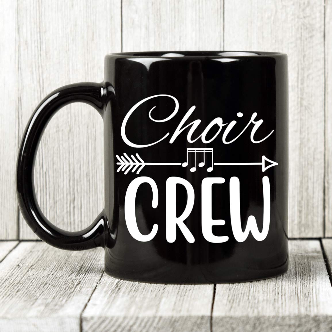 Most Likely To Hit A High Note Only Dogs Can Hear, Music Gift, Choir Gift, Singer Gift, 11 oz. Black Mug