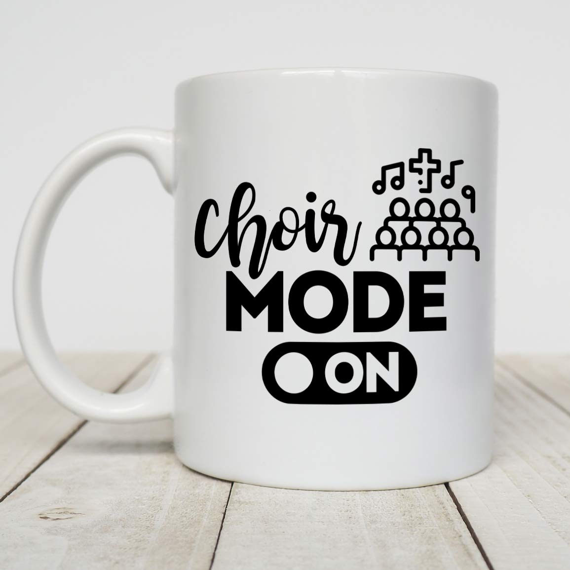 Most Likely To Hit A High Note Only Dogs Can Hear, Music Gift, Choir Gift, Singer Gift, 11 oz. Black Mug