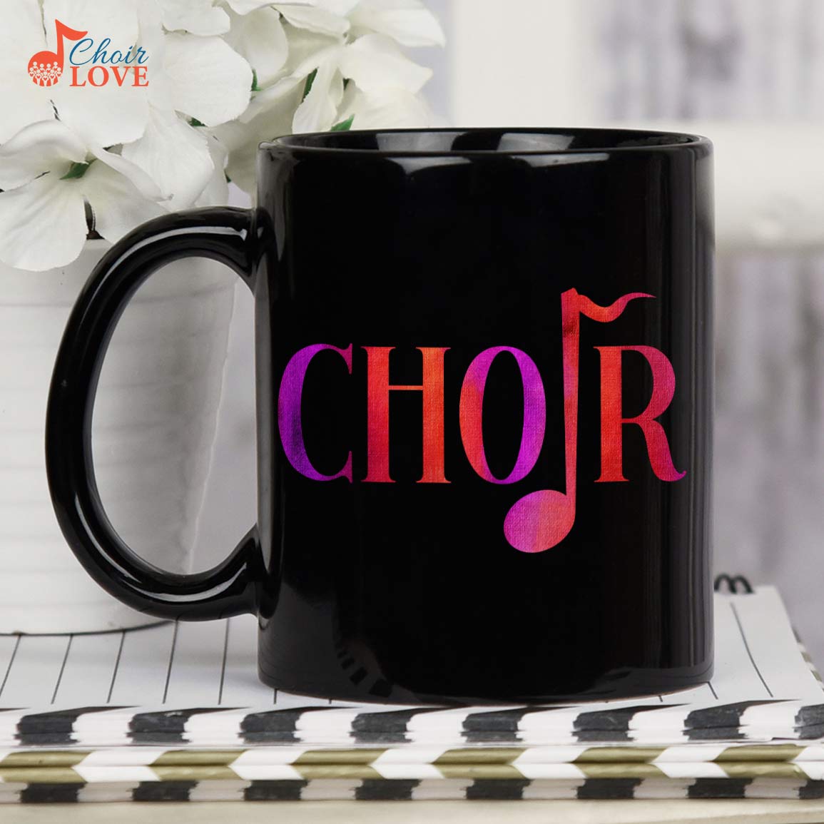 Most Likely To Hit A High Note Only Dogs Can Hear, Music Gift, Choir Gift, Singer Gift, 11 oz. Black Mug