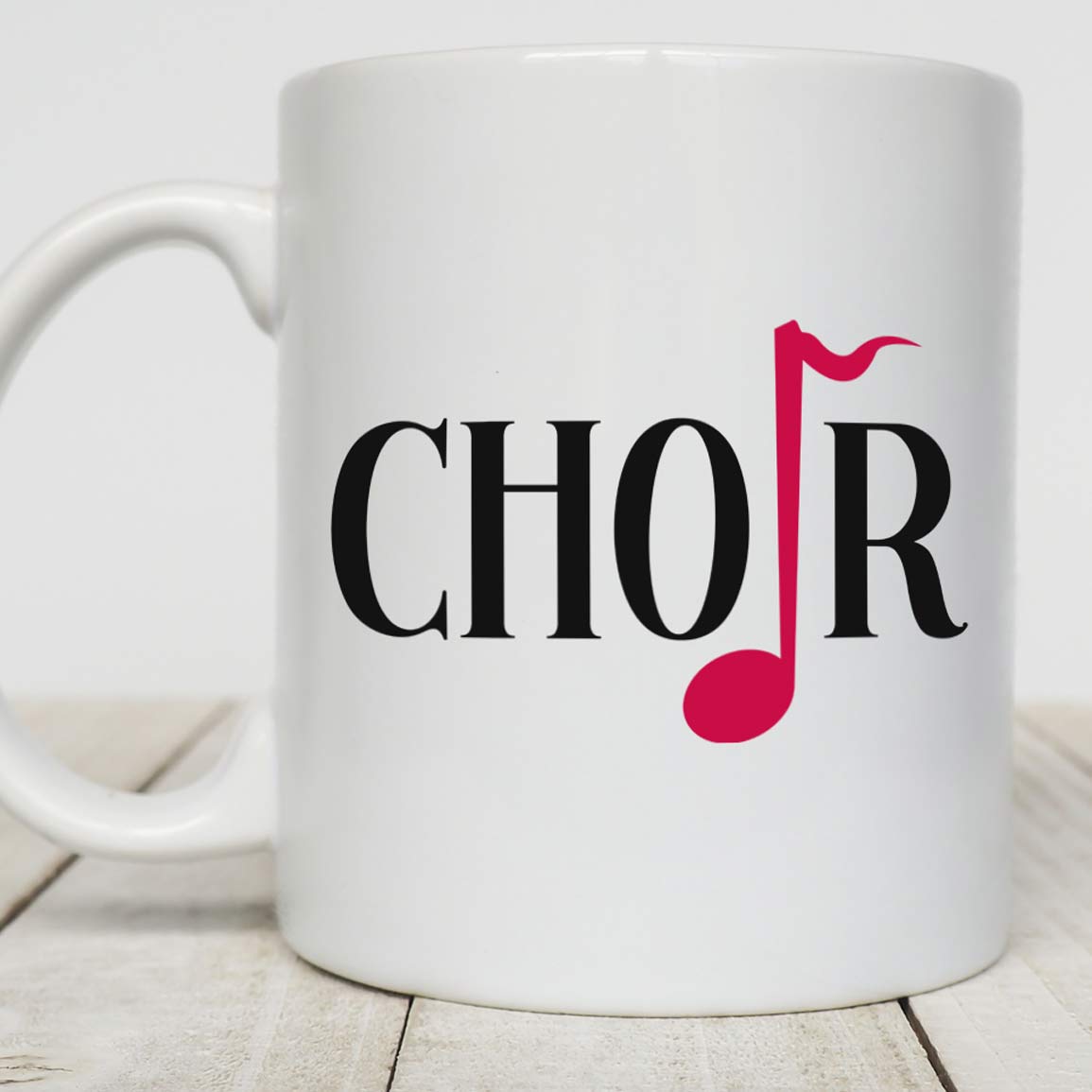 Most Likely To Hit A High Note Only Dogs Can Hear, Music Gift, Choir Gift, Singer Gift, 11 oz. Black Mug