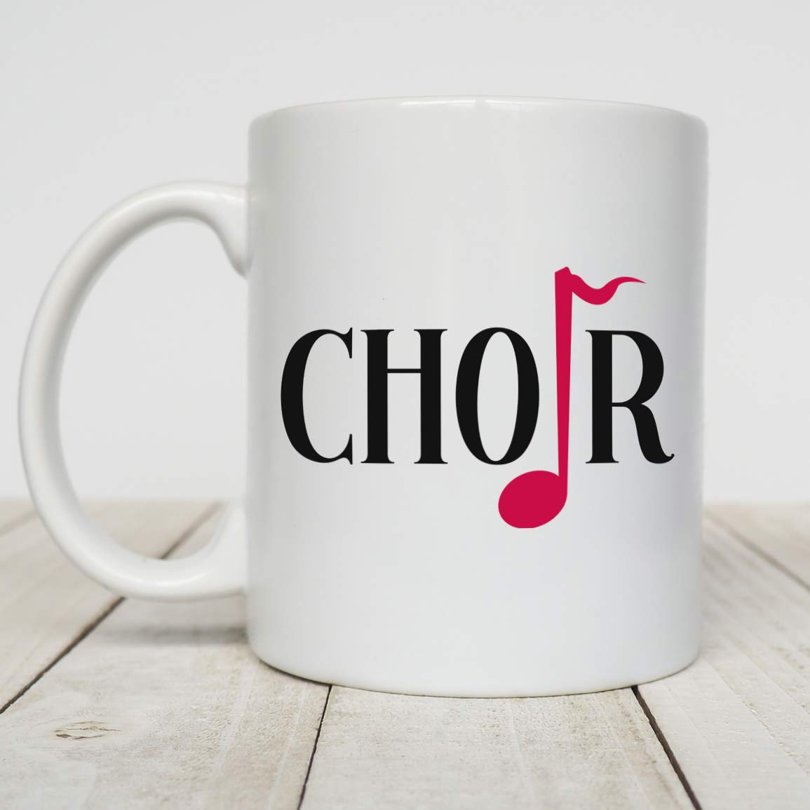 Most Likely To Hit A High Note Only Dogs Can Hear, Music Gift, Choir Gift, Singer Gift, 11 oz. Black Mug