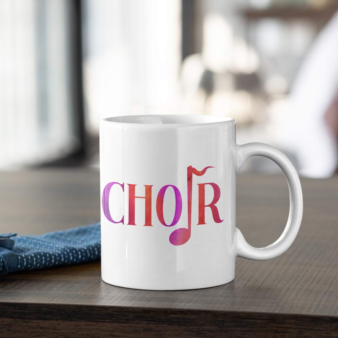 Most Likely To Hit A High Note Only Dogs Can Hear, Music Gift, Choir Gift, Singer Gift, 11 oz. Black Mug