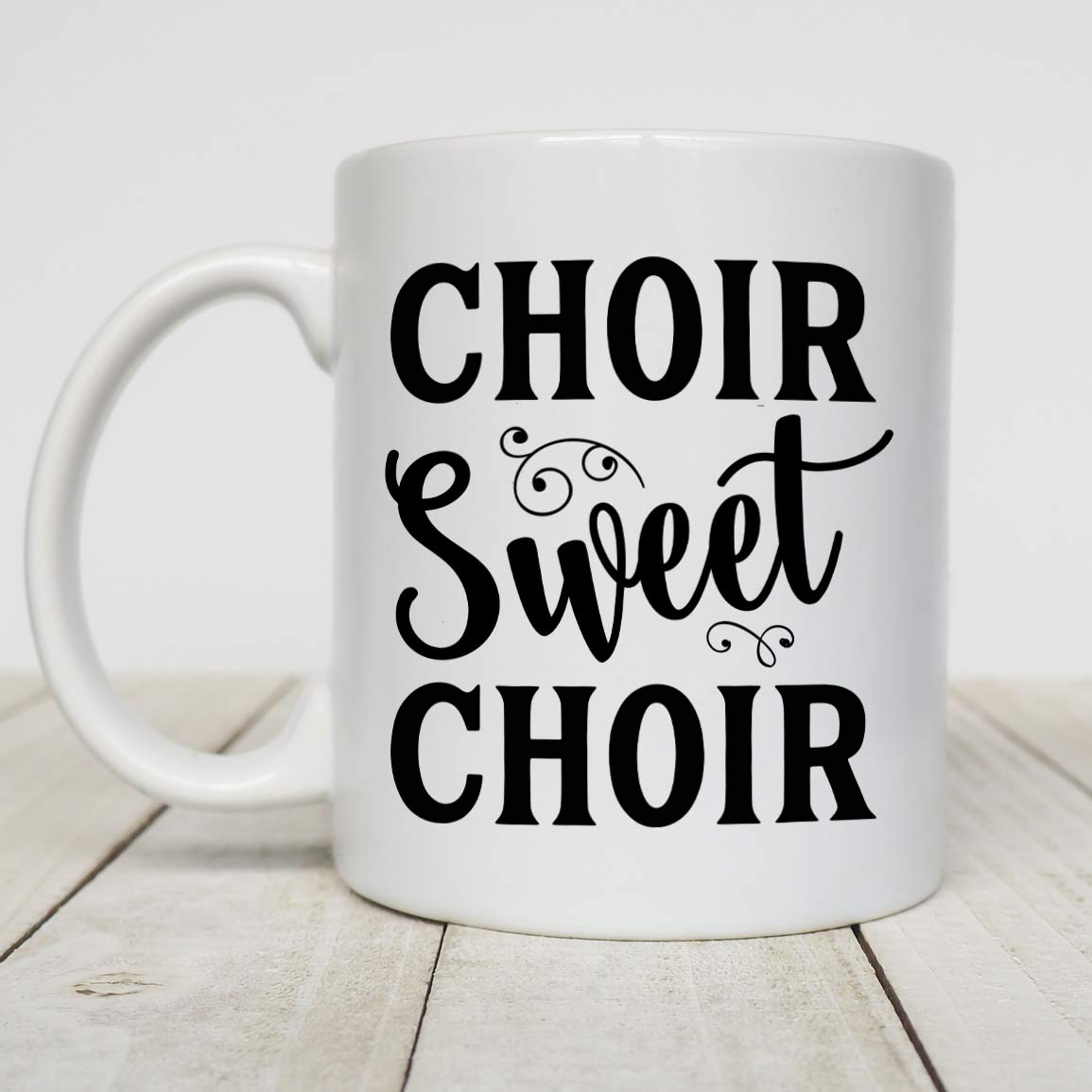 Most Likely To Hit A High Note Only Dogs Can Hear, Music Gift, Choir Gift, Singer Gift, 11 oz. Black Mug