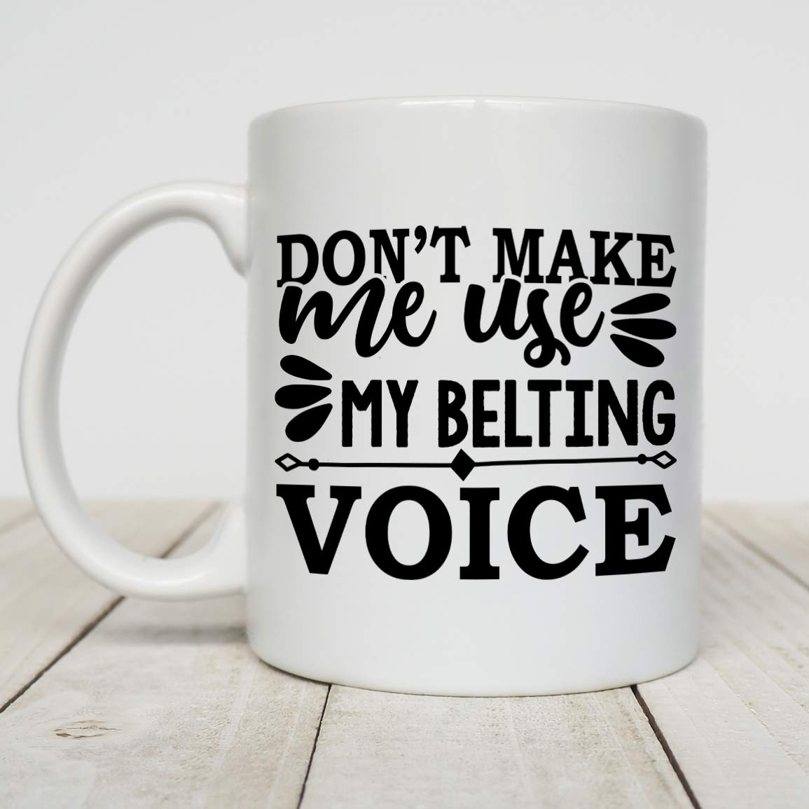 Most Likely To Hit A High Note Only Dogs Can Hear, Music Gift, Choir Gift, Singer Gift, 11 oz. Black Mug