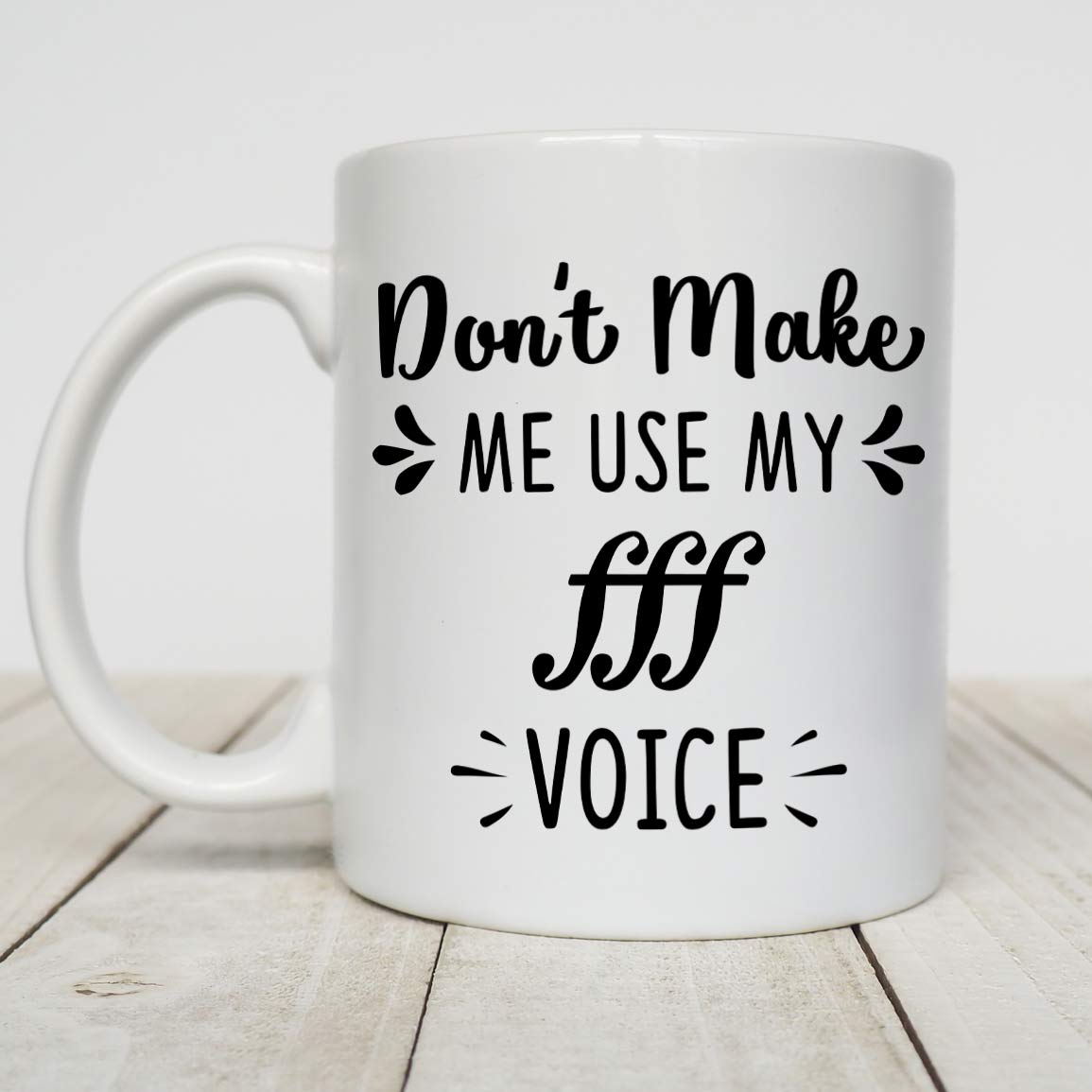 Most Likely To Hit A High Note Only Dogs Can Hear, Music Gift, Choir Gift, Singer Gift, 11 oz. Black Mug