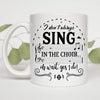 Most Likely To Hit A High Note Only Dogs Can Hear, Music Gift, Choir Gift, Singer Gift, 11 oz. Black Mug