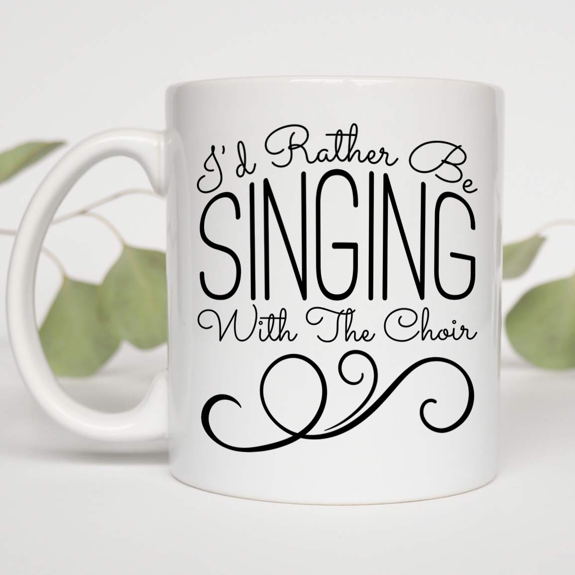 Most Likely To Hit A High Note Only Dogs Can Hear, Music Gift, Choir Gift, Singer Gift, 11 oz. Black Mug