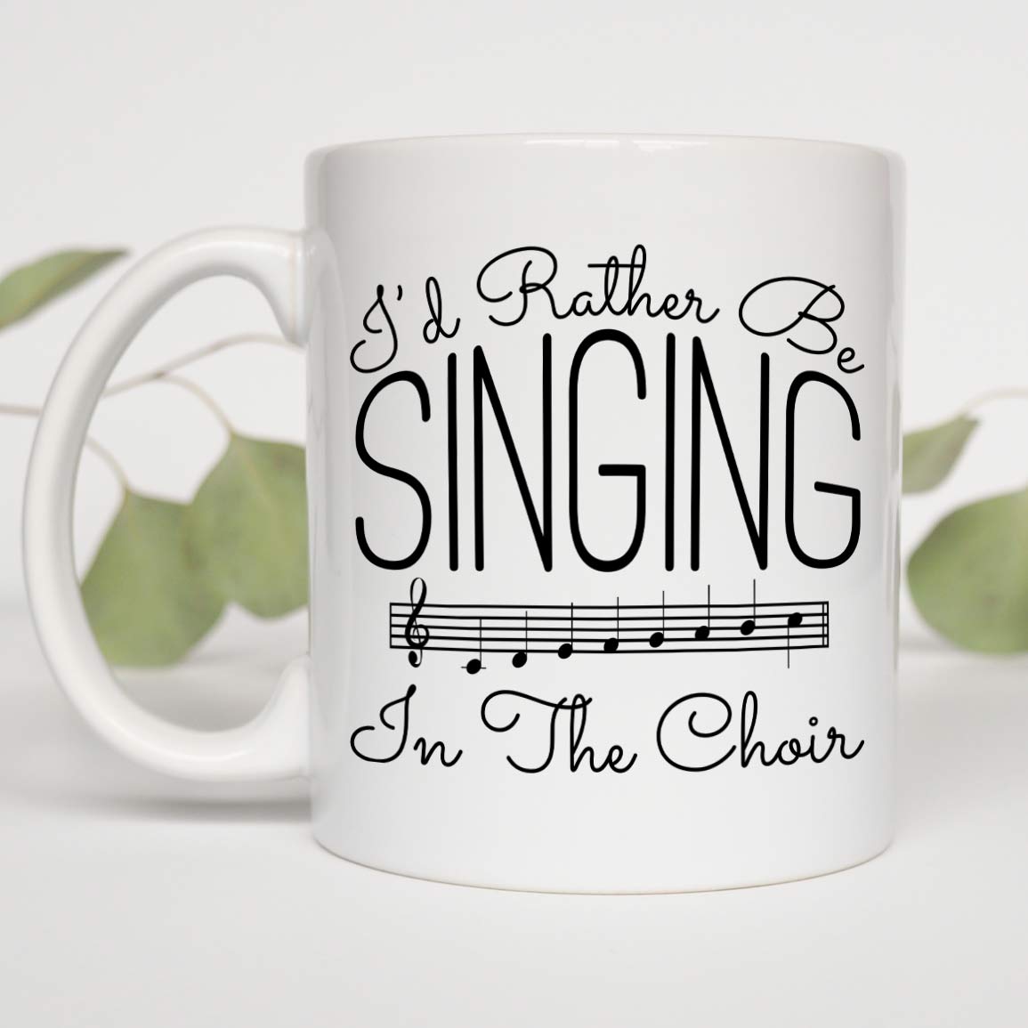 Most Likely To Hit A High Note Only Dogs Can Hear, Music Gift, Choir Gift, Singer Gift, 11 oz. Black Mug