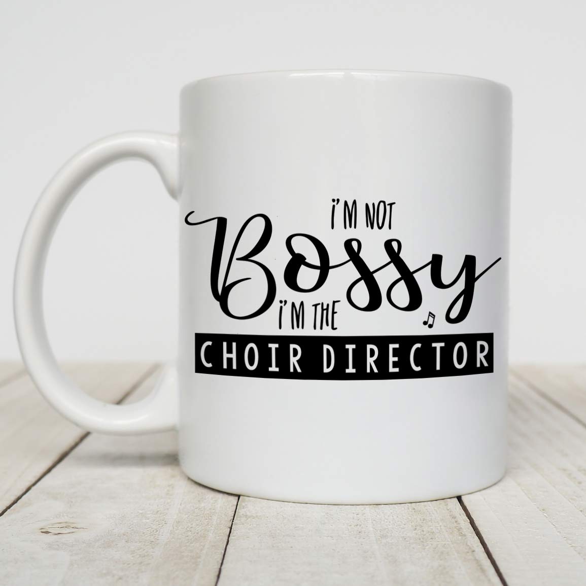 Most Likely To Hit A High Note Only Dogs Can Hear, Music Gift, Choir Gift, Singer Gift, 11 oz. Black Mug