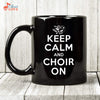 Most Likely To Hit A High Note Only Dogs Can Hear, Music Gift, Choir Gift, Singer Gift, 11 oz. Black Mug