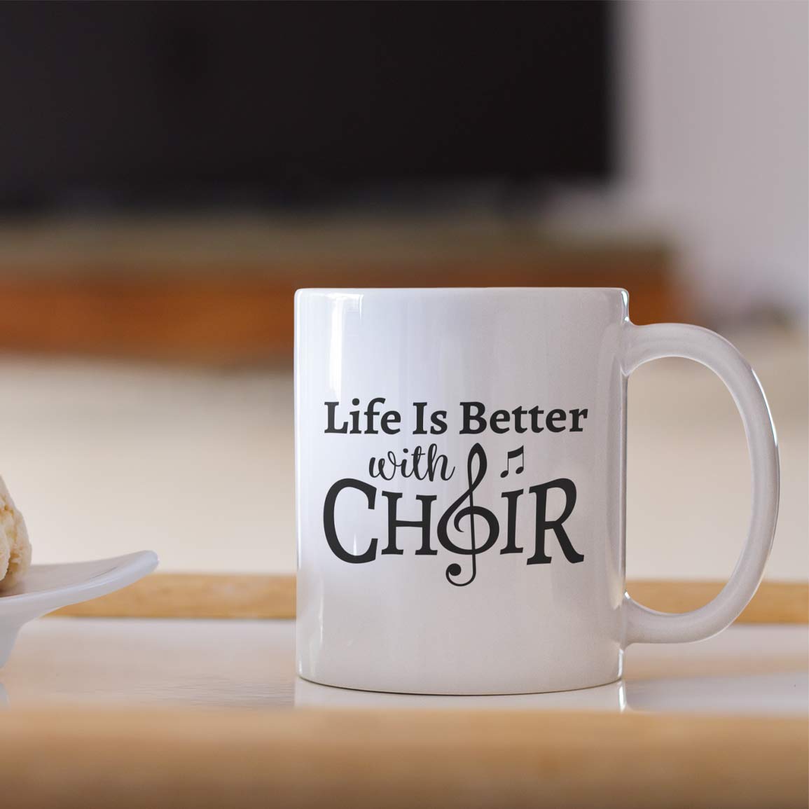 Most Likely To Hit A High Note Only Dogs Can Hear, Music Gift, Choir Gift, Singer Gift, 11 oz. Black Mug