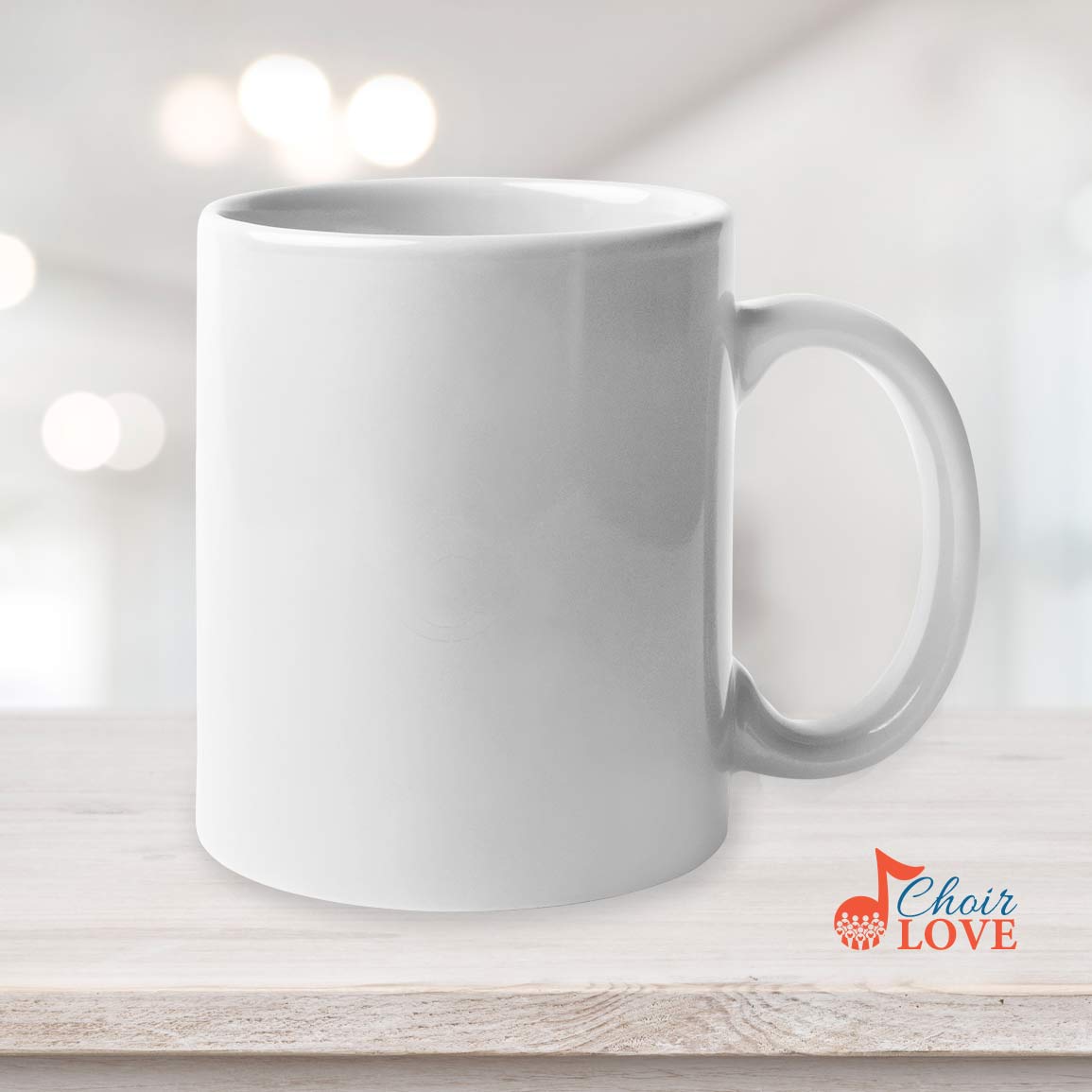 Choir Gift, Gift For Musical Theatre, Singer Gift, Proud Member Of The Choir White Mug