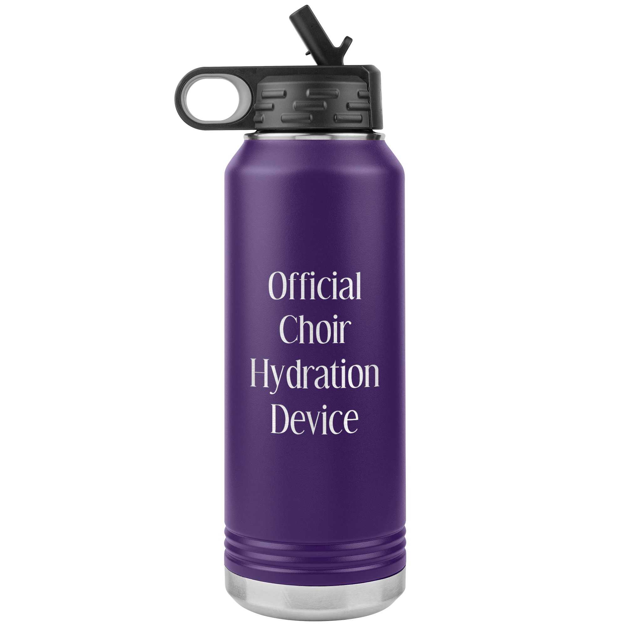 Official Choir Hydration Device 32oz Stainless Water Bottle Tumbler - Choir Love