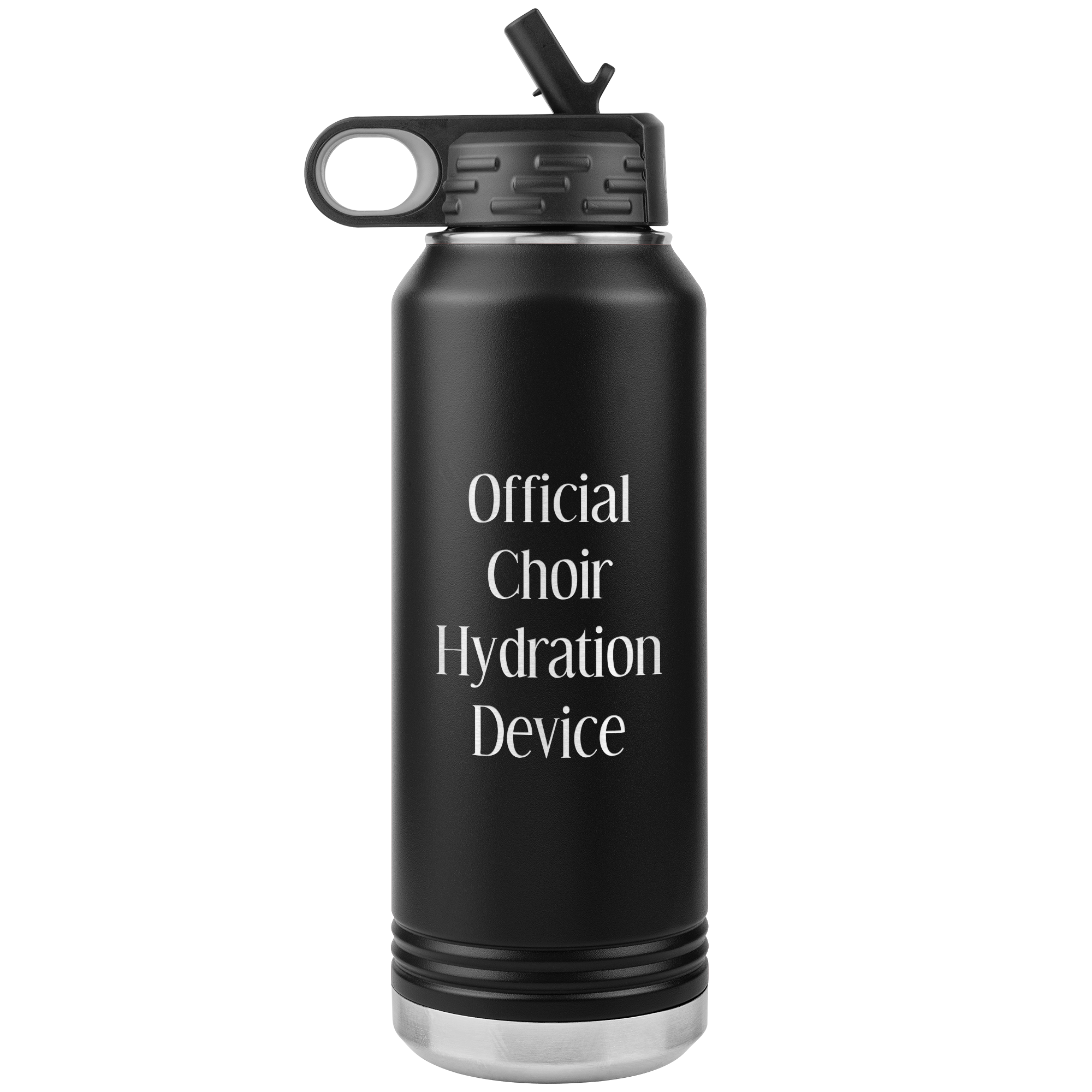 Official Choir Hydration Device 32oz Stainless Water Bottle Tumbler - Choir Love