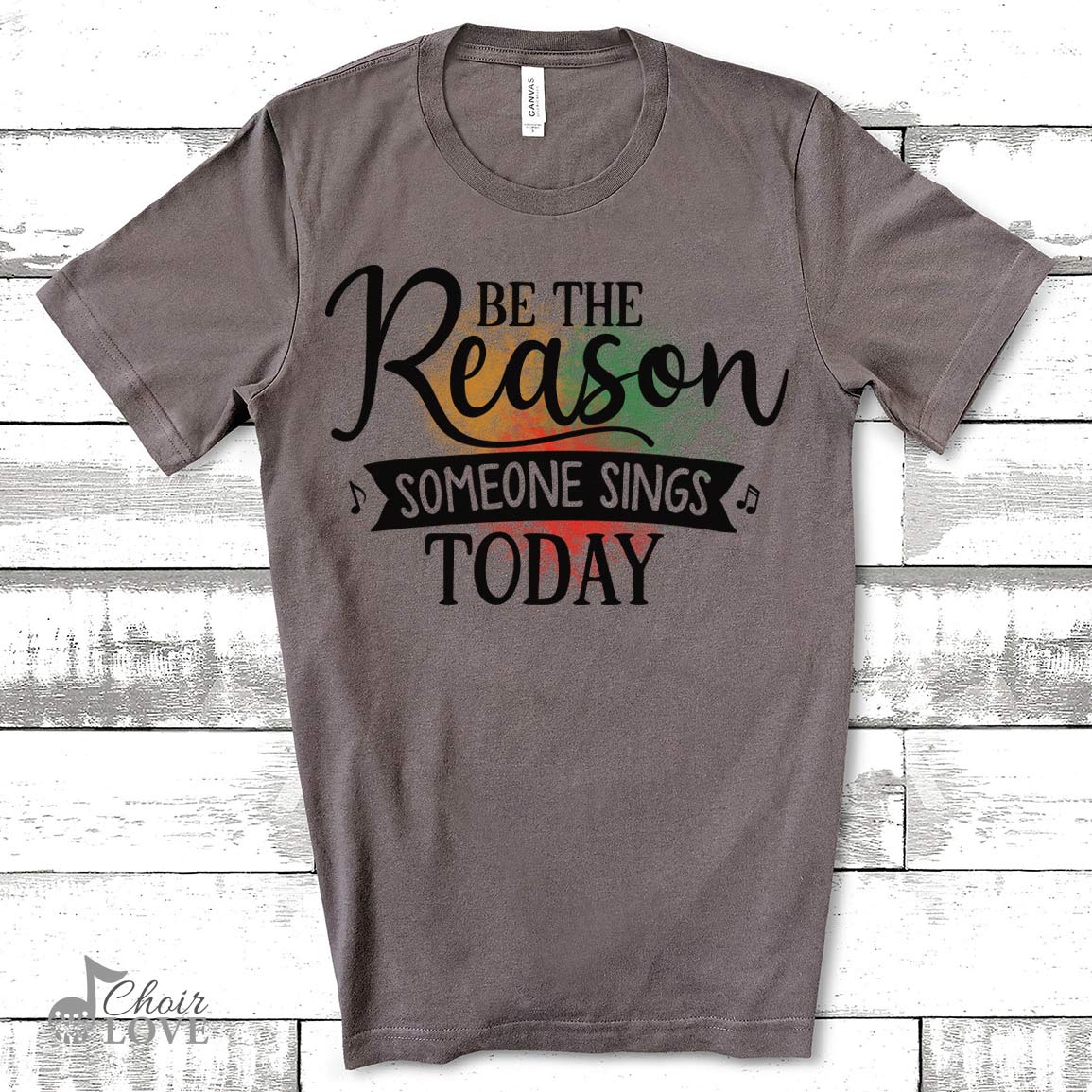 Singer Shirt, Gift For Vocalist, Choir, Be The Reason Someone Sings Today  Unisex Jersey Short-Sleeve T-Shirt