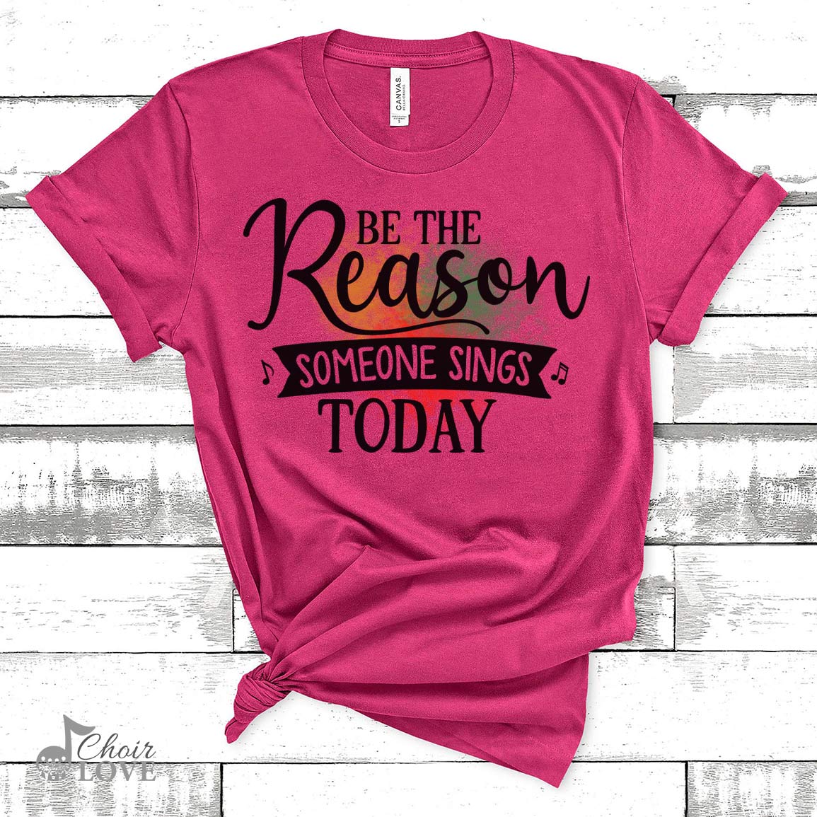 Singer Shirt, Gift For Vocalist, Choir, Be The Reason Someone Sings Today  Unisex Jersey Short-Sleeve T-Shirt