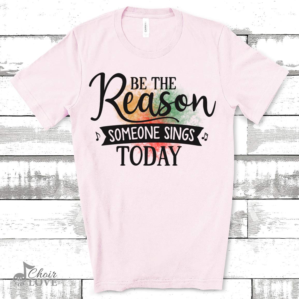 Singer Shirt, Gift For Vocalist, Choir, Be The Reason Someone Sings Today  Unisex Jersey Short-Sleeve T-Shirt