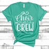 Gift For Choir Director, Choirmaster, Music Director, Choir Gift, Choir Crew Unisex Jersey Short-Sleeve T-Shirt