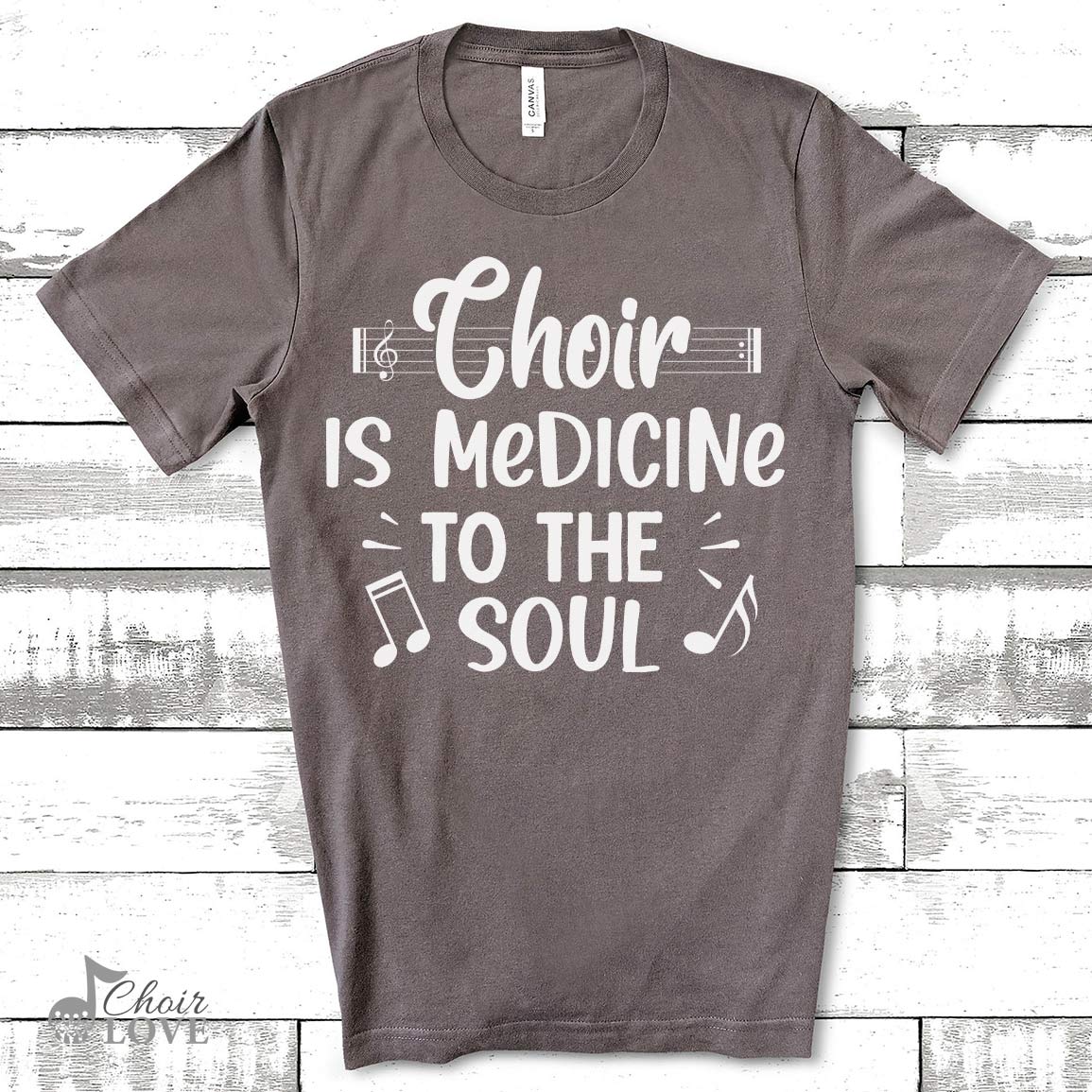 Choir Director Gift, Choir Gift, Gift For SIngers, Choir Is Medicine To The Soul Unisex Jersey Short-Sleeve T-Shirt