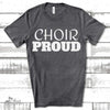 Gift For Choir, Choir Director, Organist, Pianist, Music Director, Choir Proud Unisex Jersey Short-Sleeve T-Shirt