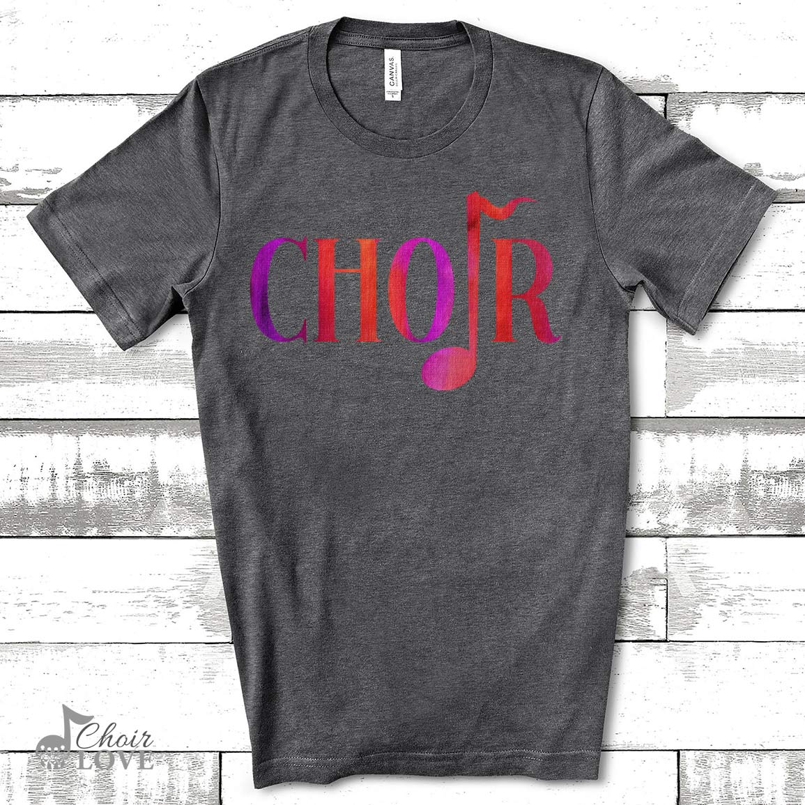 Gift For Choir, Singer Gift, Choir Director, Choir Quarter Note Unisex Jersey Short-Sleeve T-Shirt