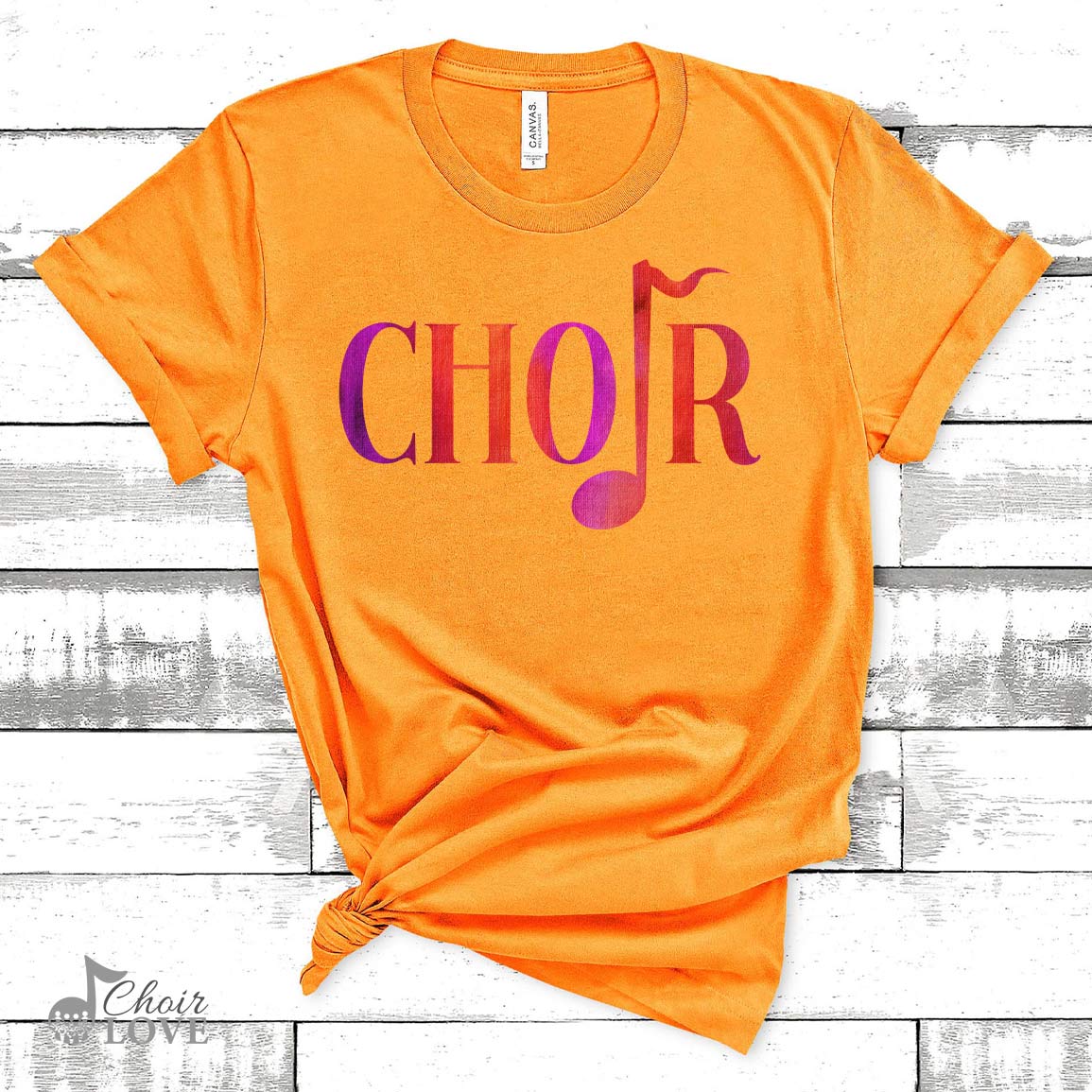 Gift For Choir, Singer Gift, Choir Director, Choir Quarter Note Unisex Jersey Short-Sleeve T-Shirt