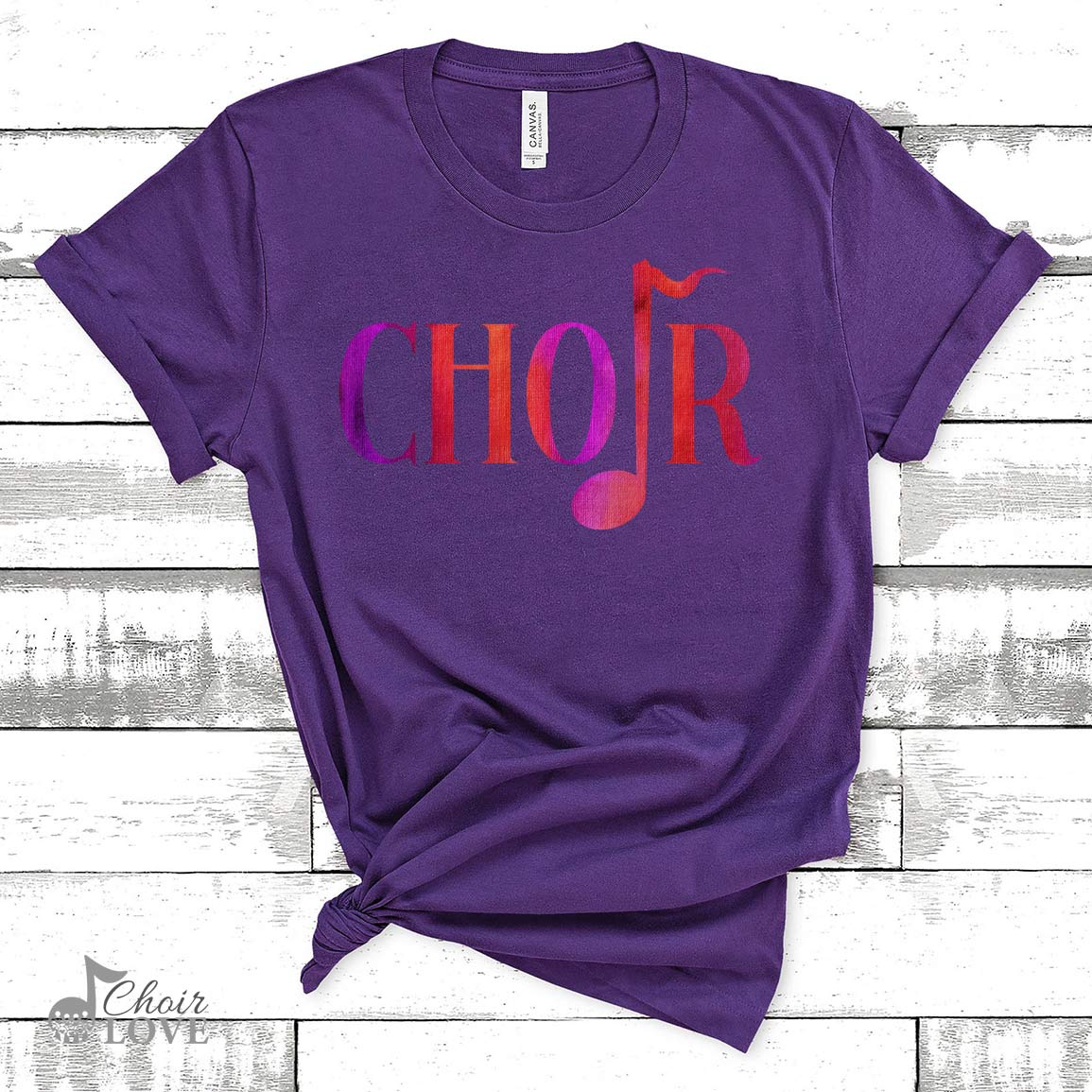 Gift For Choir, Singer Gift, Choir Director, Choir Quarter Note Unisex Jersey Short-Sleeve T-Shirt