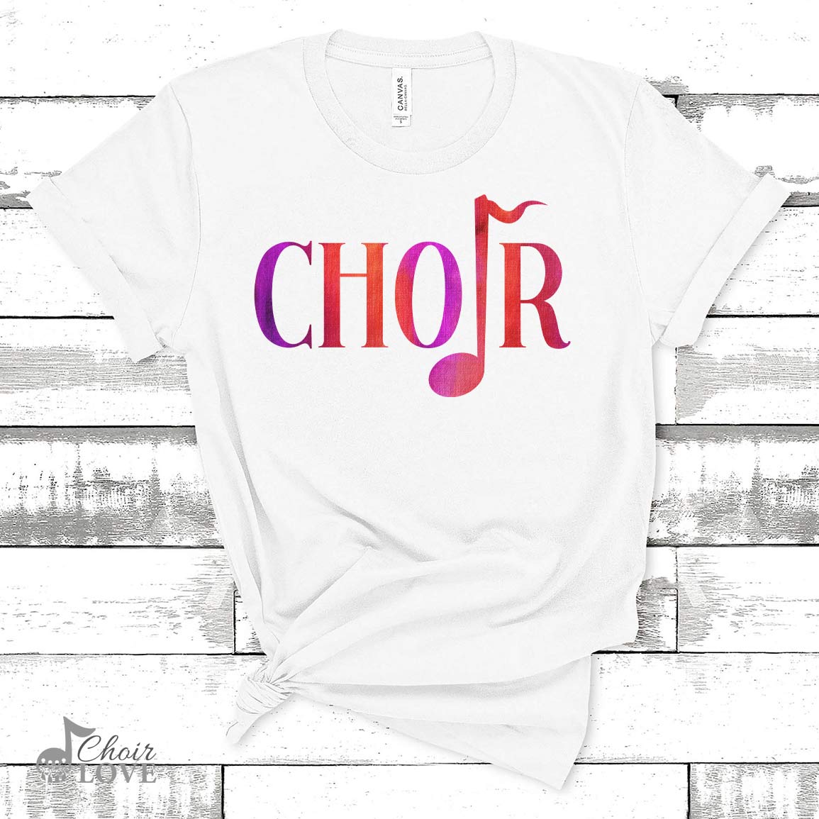 Gift For Choir, Singer Gift, Choir Director, Choir Quarter Note Unisex Jersey Short-Sleeve T-Shirt