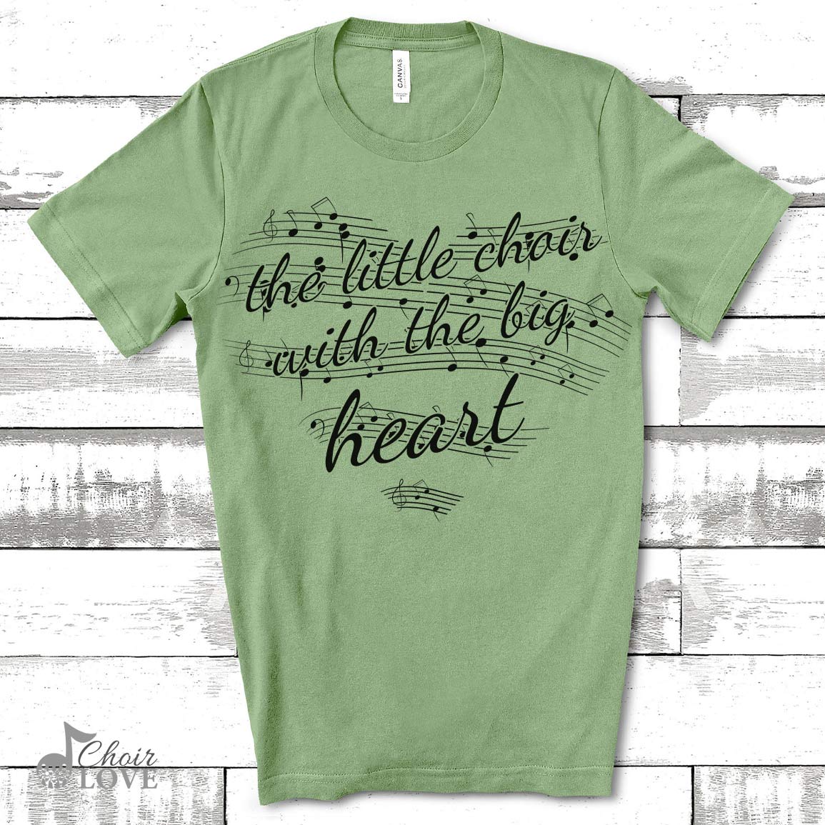 Choir Gift, Gift For Singers, Choir Director, Music Gift, The Little Choir With The Big Heart Unisex Jersey Short-Sleeve T-Shirt