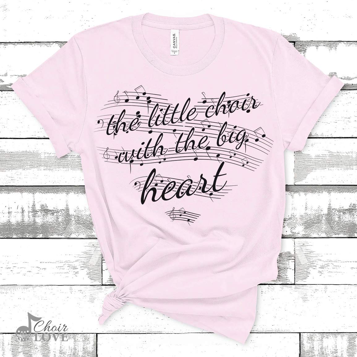 Choir Gift, Gift For Singers, Choir Director, Music Gift, The Little Choir With The Big Heart Unisex Jersey Short-Sleeve T-Shirt