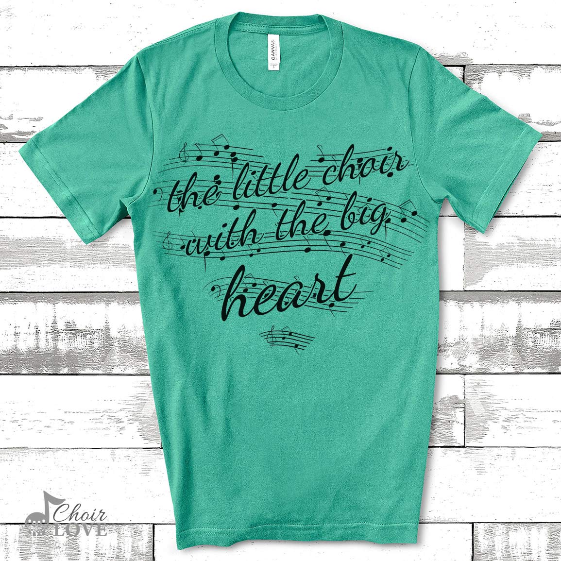 Choir Gift, Gift For Singers, Choir Director, Music Gift, The Little Choir With The Big Heart Unisex Jersey Short-Sleeve T-Shirt