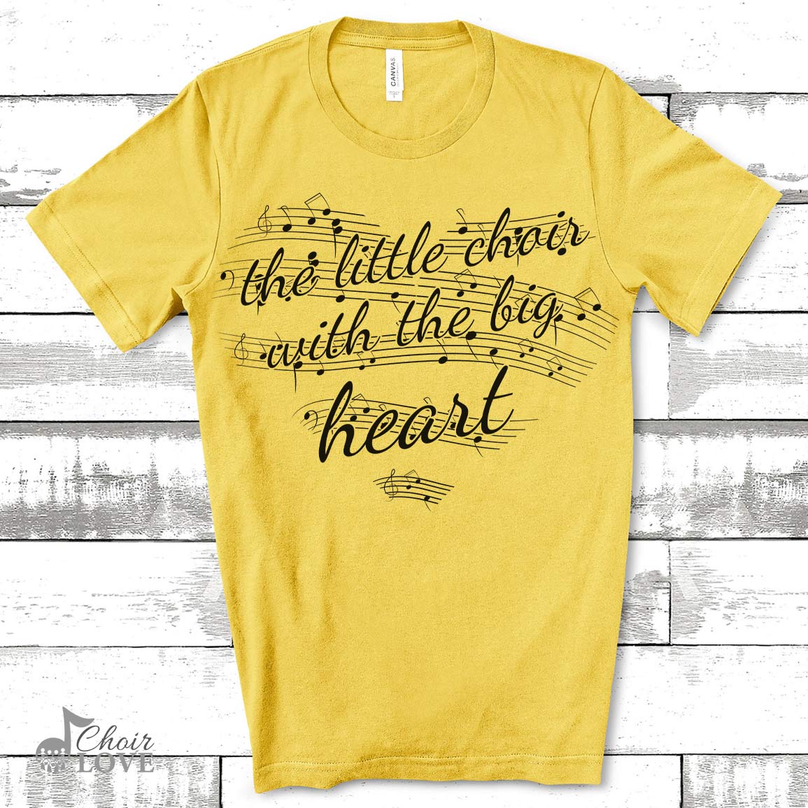 Choir Gift, Gift For Singers, Choir Director, Music Gift, The Little Choir With The Big Heart Unisex Jersey Short-Sleeve T-Shirt