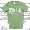 Gift For Priest, Minister, Church Gift, Choir Director, Preaching To The Choir And Loving It Unisex Jersey Short-Sleeve T-Shirt