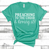 Gift For Priest, Minister, Church Gift, Choir Director, Preaching To The Choir And Loving It Unisex Jersey Short-Sleeve T-Shirt