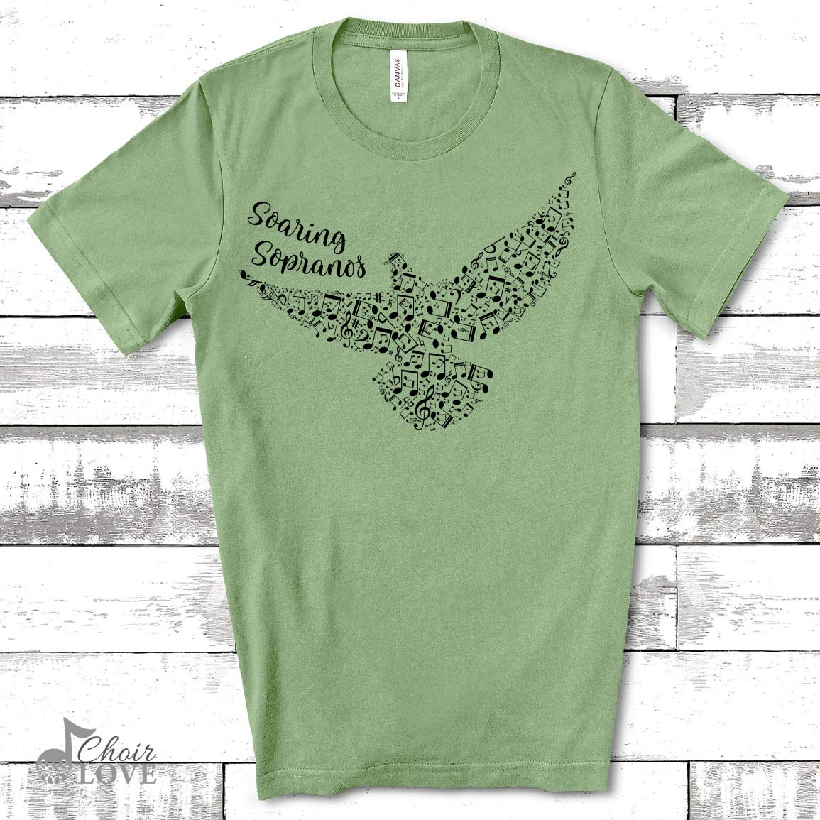 Gift For Soprano, Singer Gift, Music Gift, Musical Theatre, Soaring Sopranos Unisex Jersey Short-Sleeve T-Shirt