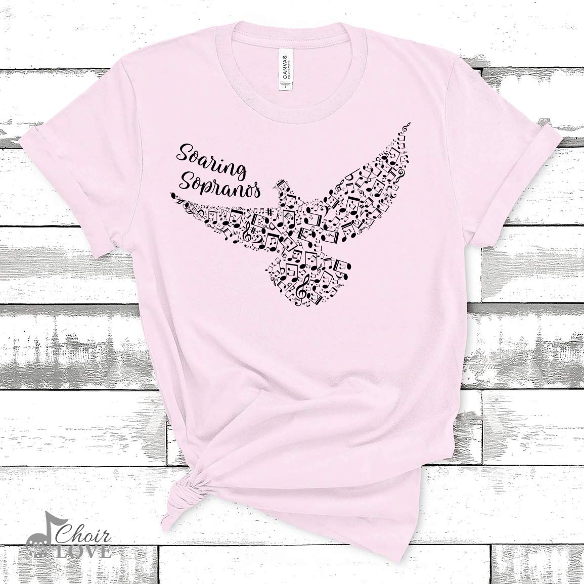 Gift For Soprano, Singer Gift, Music Gift, Musical Theatre, Soaring Sopranos Unisex Jersey Short-Sleeve T-Shirt