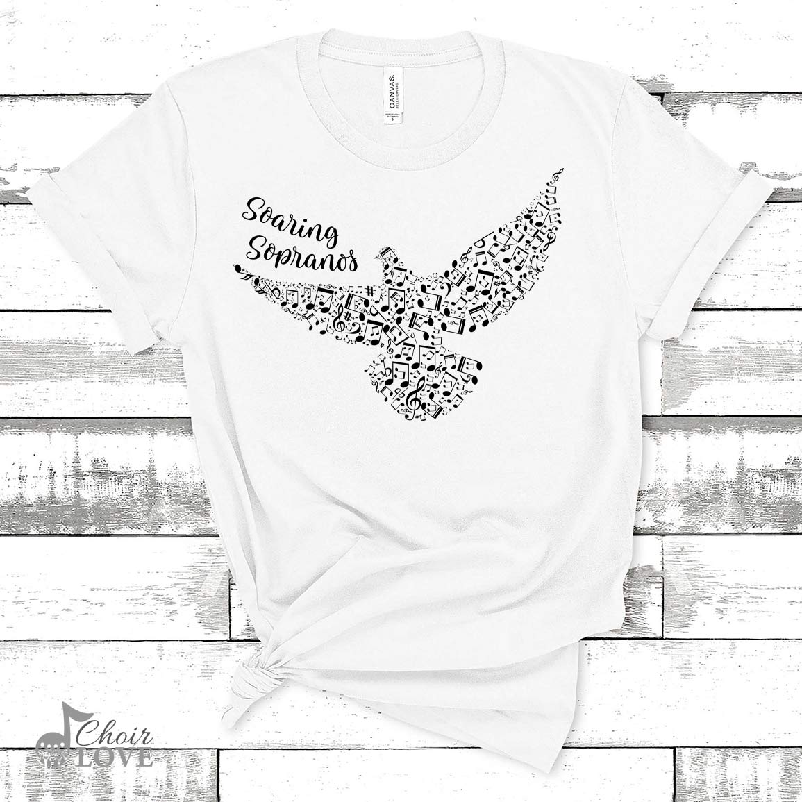 Gift For Soprano, Singer Gift, Music Gift, Musical Theatre, Soaring Sopranos Unisex Jersey Short-Sleeve T-Shirt