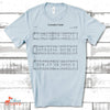 Music Gift, Gifts For Singer, Choir Gift, The Coventry Carol Singalong Unisex Jersey Short-Sleeve T-Shirt