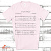 Music Gift, Gifts For Singer, Choir Gift, Away In A Manger Singalong Unisex Jersey Short-Sleeve T-Shirt