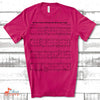 Music Gift, Gifts For Singer, Choir Gift, Break Forth O Beauteous Heavenly Light Singalong Unisex Jersey Short-Sleeve T-Shirt