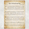 Hark The Herald Angels Sing Holiday Jigsaw Puzzle, Christmas Puzzle, Music Gift, Music Education, Fun Choir Gift