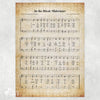 In The Bleak Midwinter Holiday Jigsaw Puzzle, Christmas Puzzle, Music Gift, Music Education, Fun Choir Gift